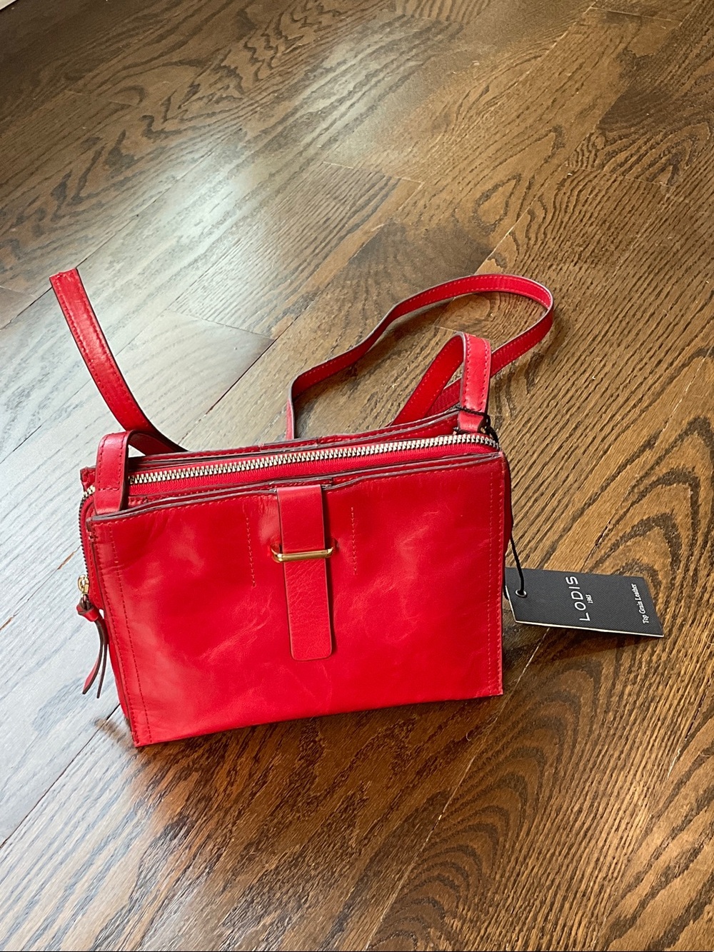 LODIS Leather Cross Body Bag